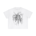 "bite ur skin" regular tee - white ´ཀ`