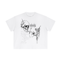 "i'll die before i see u again" regular tee - white ༒︎