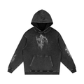 "wither" vintage hoodie - dark ෆ