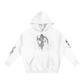 "wither" oversized hoodie - light ෆ