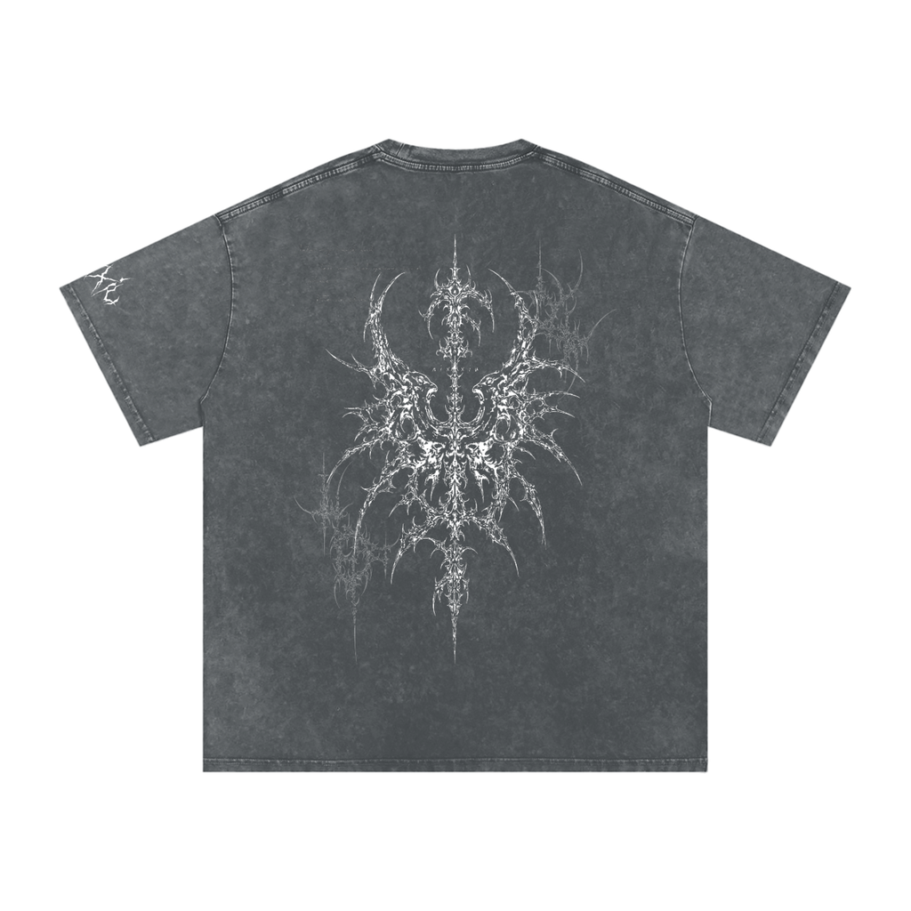 "bite ur skin" vintage tee - dark ´ཀ`