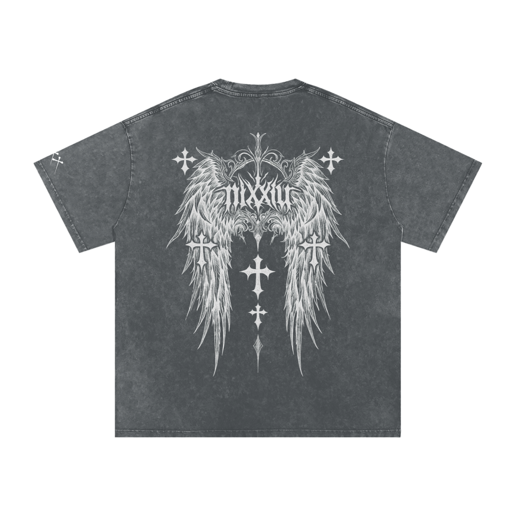 "angel" vintage tee - dark 𓆩♡𓆪