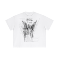 "angel" regular tee - white 𓆩♡𓆪