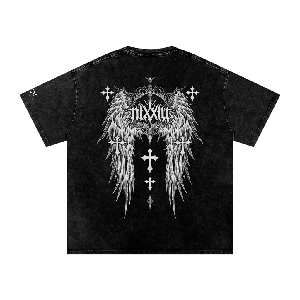 "angel" vintage tee - dark 𓆩♡𓆪