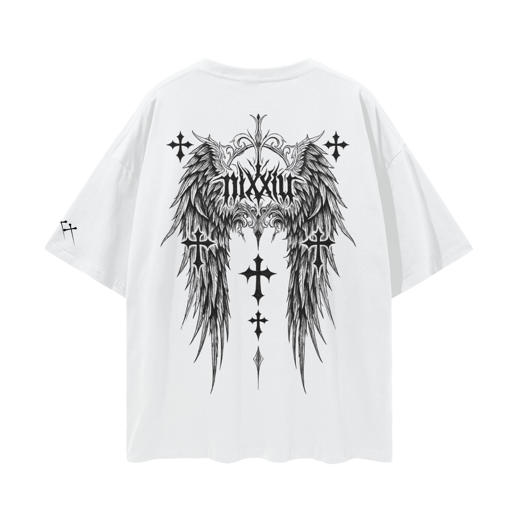 "angel" oversized shirt - light 𓆩♡𓆪
