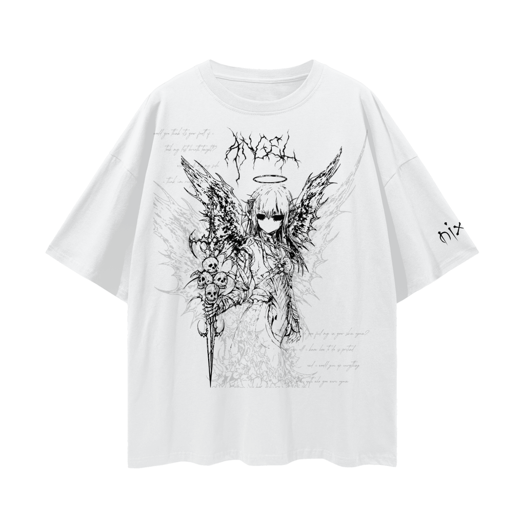 "angel" oversized shirt - light 𓆩♡𓆪